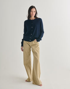 The WEEKEND CARDIGAN - Navy