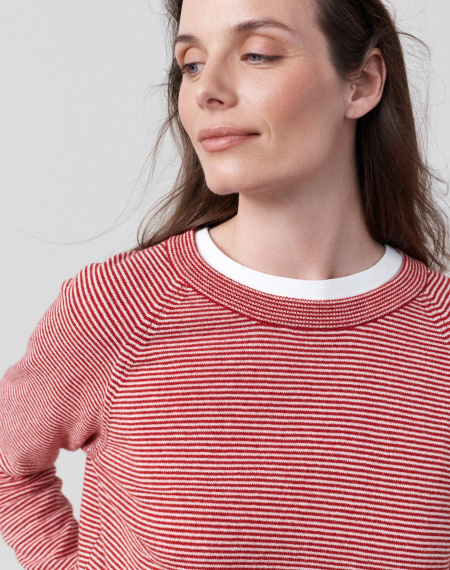 The Weekend - White + Carmine