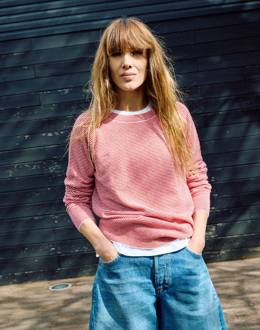 The Weekend - White + Carmine