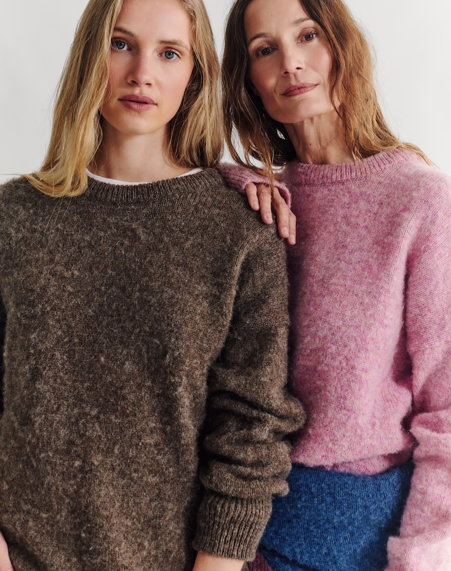 The Brushed Shetland - Umber