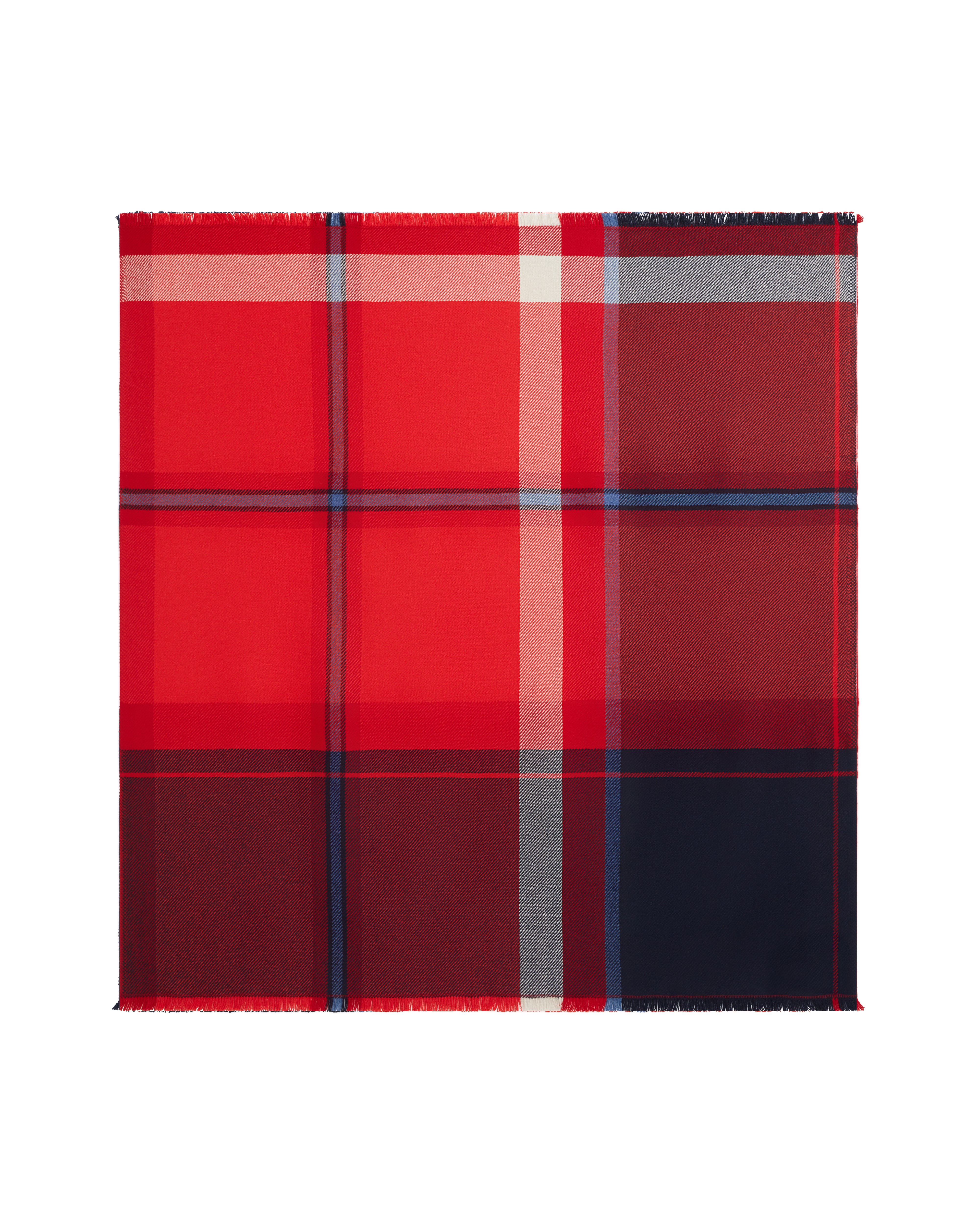 The Clauran Tartan Scarf - Cairngorms Red
